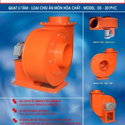 Quạt li tâm chịu ăn mòn hóa chất